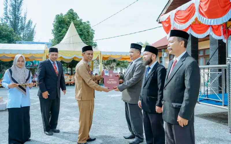 Peringatan HAB Kemenag ke-77 di Nagan Raya, Sekda Ardimartha Pimpin Upacara