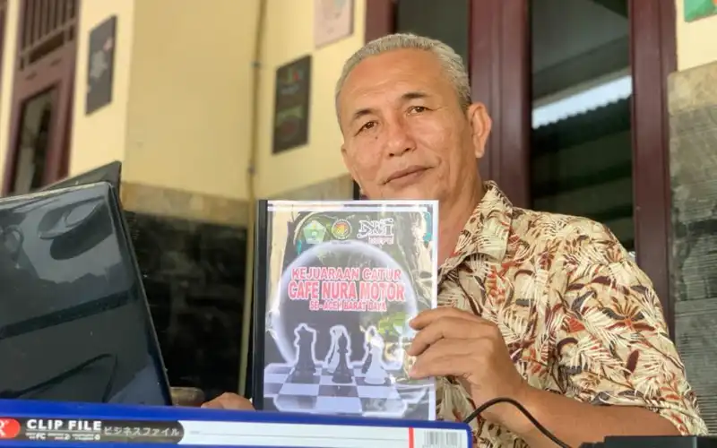 Kejuaraan Catur Cafe Nura Motor Abdya Sediakan Bonus Jutaan Rupiah