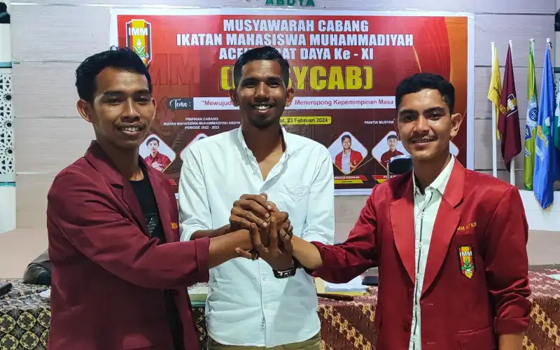 Raih Suara Tertinggi, Mukhlisin Pimpin PC IMM Abdya