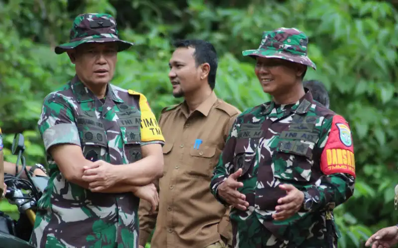 Program TMMD Bentuk Pengabdian TNI, Dandim Abdya: Akan Terus Dipacu
