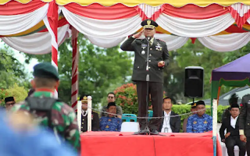 Dandim Abdya Pimpin Upacara Hari Lahir Pancasila