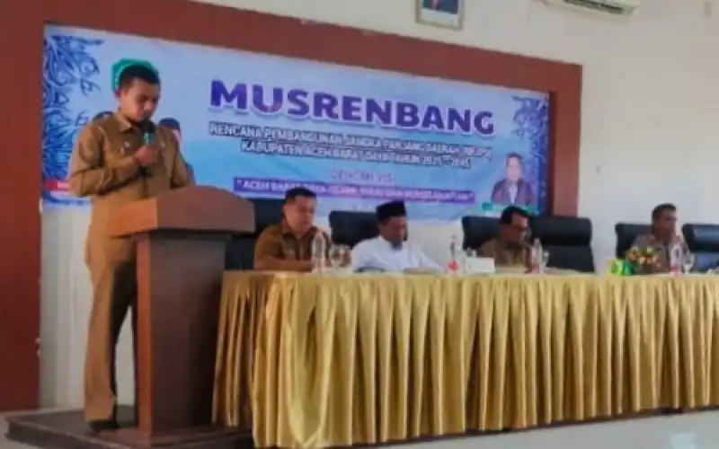 Sempurnakan RPJPD, Pemkab Abdya Gelar Musrenbang