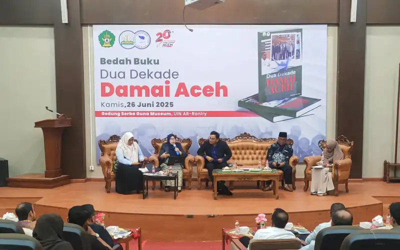 Buku "Dua Dekade Damai Aceh&rdquo; Beri Gambaran Tentang Proses Damai di Aceh