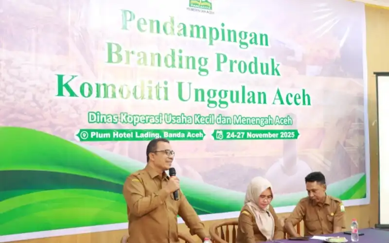 40 Pelaku UMKM Aceh Ikuti Pelatihan Branding Produk Komoditi Unggulan