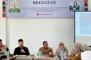 Pemerintah Aceh Sosialisasikan Pencegahan Pendanaan Terorisme di Bireuen