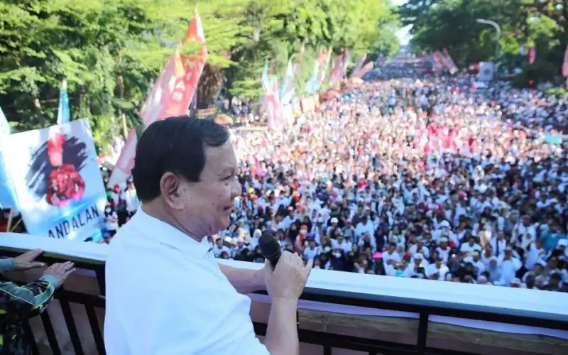Prabowo Diteriaki Presiden Di Acara Jalan Sehat Anti Mager Sulsel