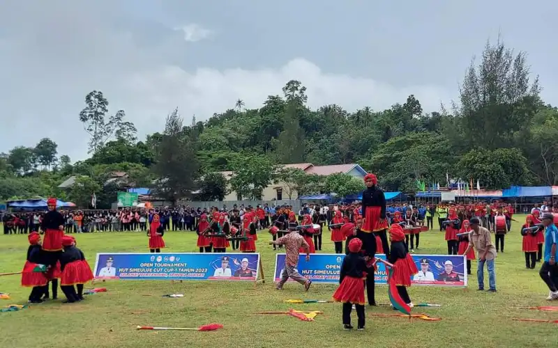 Opening Ceremony Turnamen Simeulue Cut Cup I Dihadiri Ribuan Pengunjung