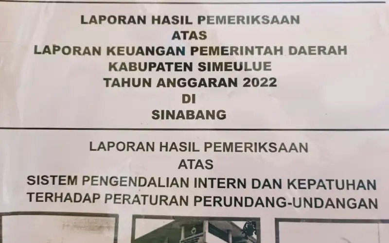 BPK Sebut Hukuman Disiplin 112 Orang PNS Di Simeulue Diduga Berijazah Palsu Belum Sesuai Ketentuan, Kenapa?
