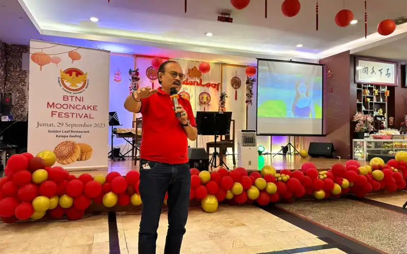 Eros Djarot Hadiri BTNI Mooncake Festival