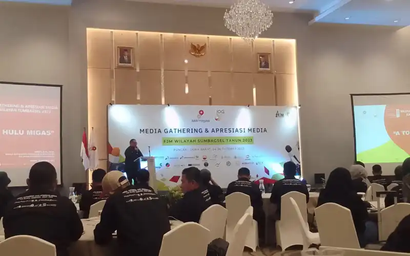 Tingkatkan Literasi Migas, SKK Migas Sumbagsel Gandeng FJM Adakan Media Gathering