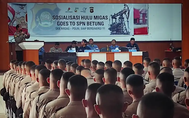 Ratusan Calon Bintara Polri Mendapat Edukasi Soal Hulu Migas
