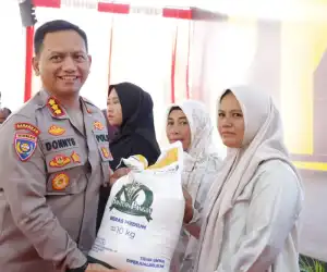 Polda Aceh dan Polres Jajaran Salurkan 65,5 Ton Beras Murah Lewat GPM