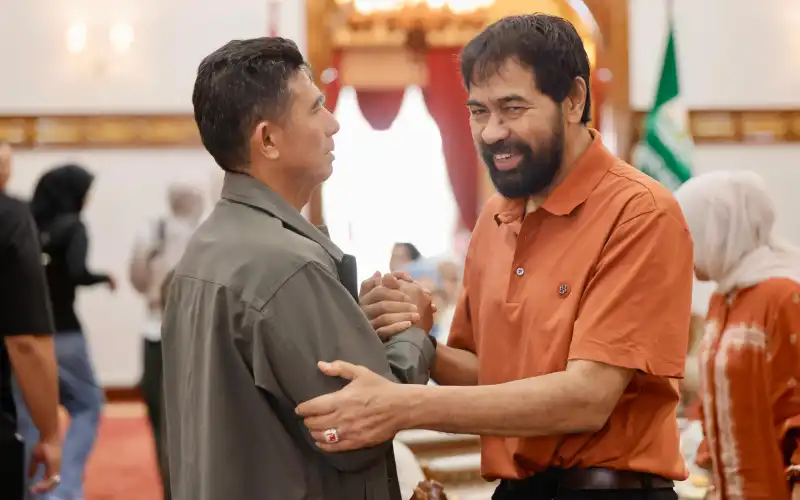 Kapolda Aceh Brigjen Marzuki Ali Basyah Silaturahmi dengan Mualem