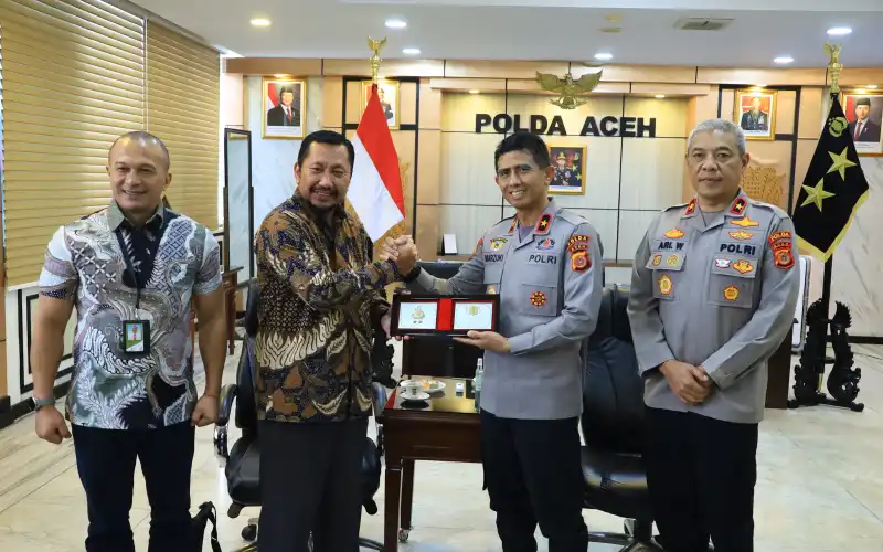 Kapolda Aceh Terima Audiensi Manajemen PT Pertamina Hulu Rokan