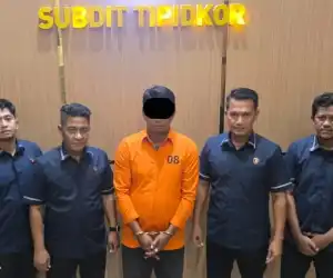 Polda Aceh Tahan Mantan Kepala Kantor Pos Cabang Pembantu Rimo