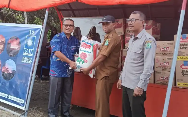 Fraksi PAN DPRA Salurkan Bantuan Kepada Korban Kebakaran di Sinabang &nbsp;