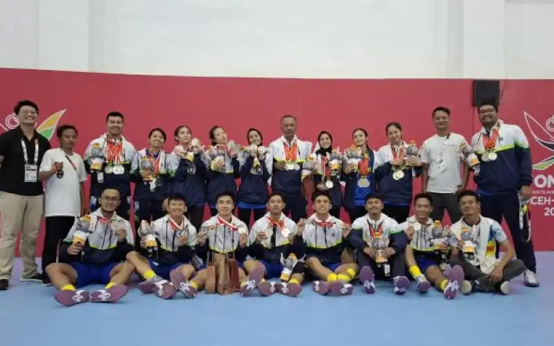 Atlet Jawa Barat Peroleh Tiga Perak dari Cabor Korfball Pada PON Aceh - Sumut