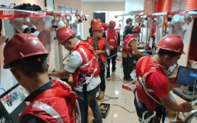 Instaler CCTV Aceh dan Sumut Ikuti Uji Kompetensi Elektroteknika