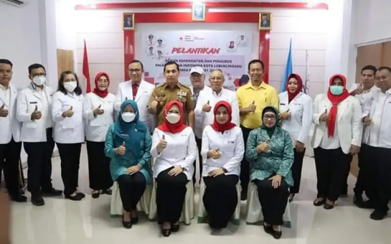Resmi Dilantik, Yetti Oktarina Komandoi Ketua PMI Lubuklinggau