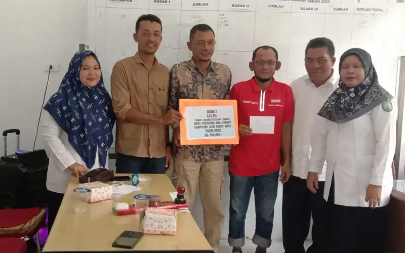 Kelompok Tani Beukai Tuha Suak Nibong Menangkan Lomba Asah Terampil Petani