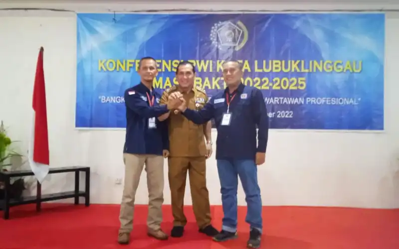 Iman Santoso Terpilih jadi Ketua PWI Kota Lubuklinggau 2022-2025