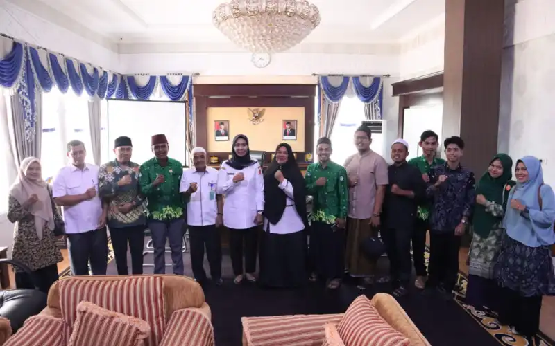 Pergunu Nagan Raya Bersilahturahmi Dengan Pj Bupati Fitriany Farhas