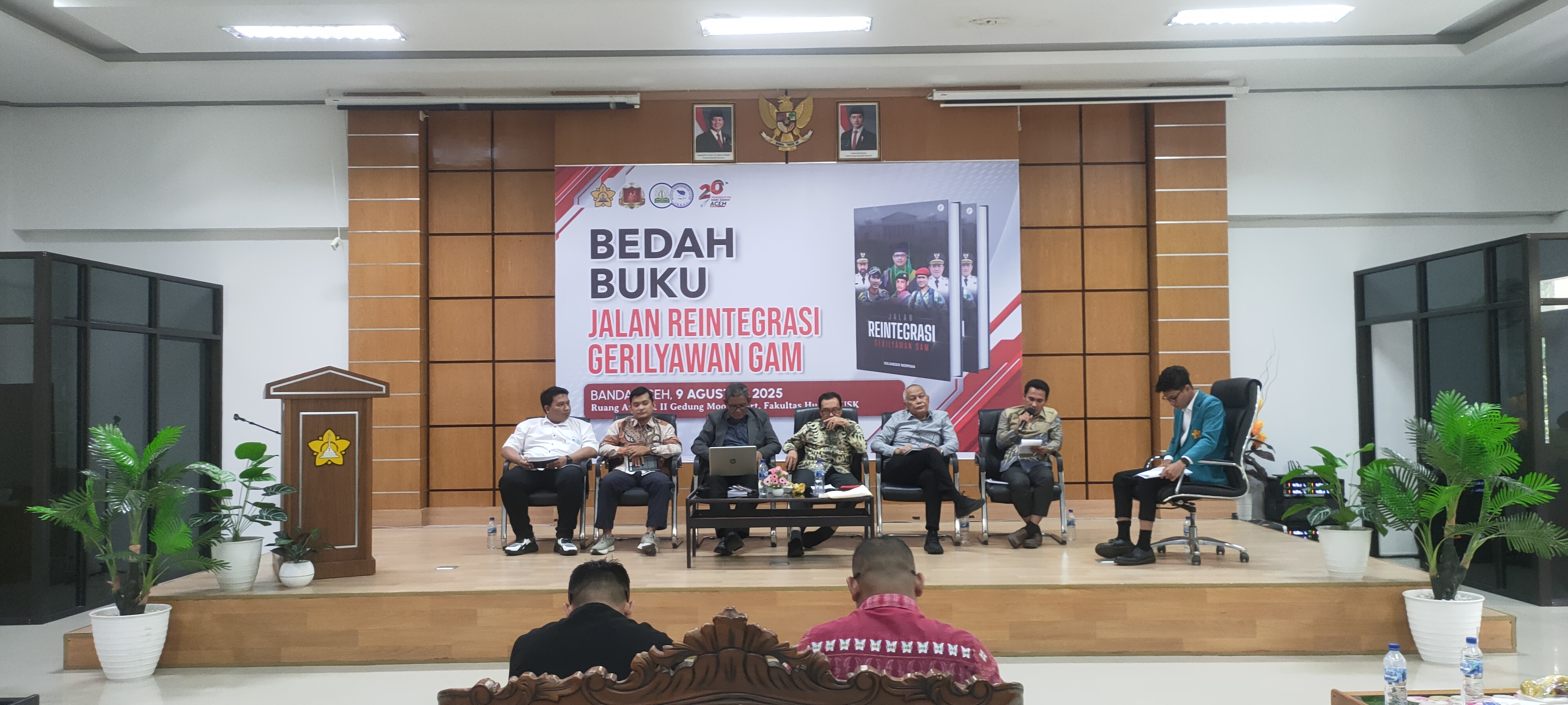 BRA Gelar Bedah Buku "Jalan Reintegrasi Gerilyawan GAM"