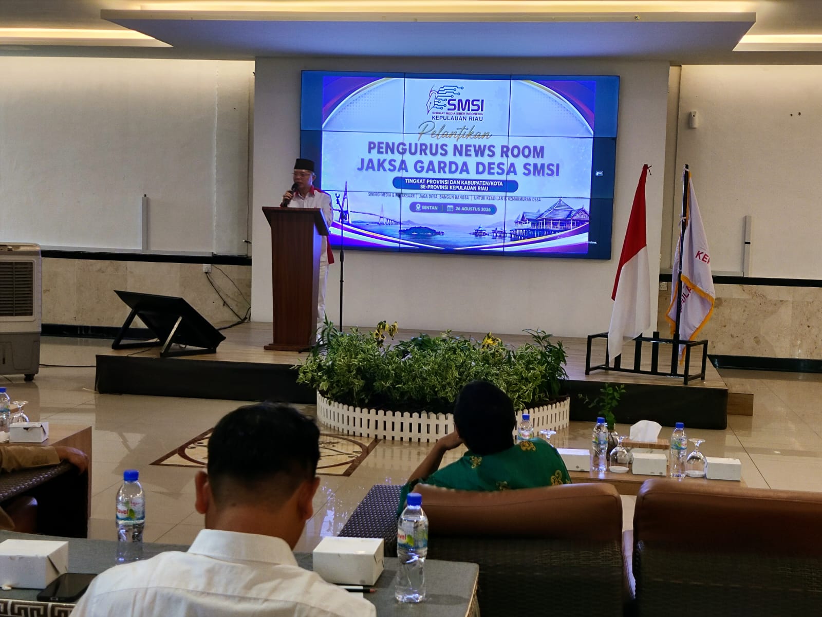 Pokja News Room Jaksa Garda Desa SMSI Kepri Resmi Dikukuhkan